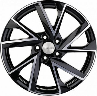 Khomen Wheels KHW1714 (Karog) 7x17 5x112 ET45 dia 57,1 black-FP Россия