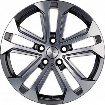 Khomen Wheels KHW1803 (Kodiaq/Tiguan) 7x18 5x112 ET43 dia 57,1 gray-FP Россия