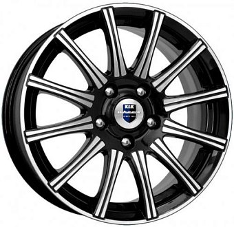 K&K Сиеста 6x15 4x100 ET40 dia 60,1 алмаз черный Россия
