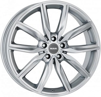 MAK Allianz 8x20 5x112 ET27 dia 66,6 silver MAK Allianz 8x20 5x112 ET27 dia 66,6 silver