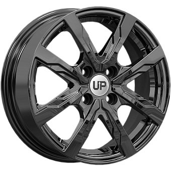Wheels UP Up122 6x15 4x108 ET45 dia 63,35 new black
