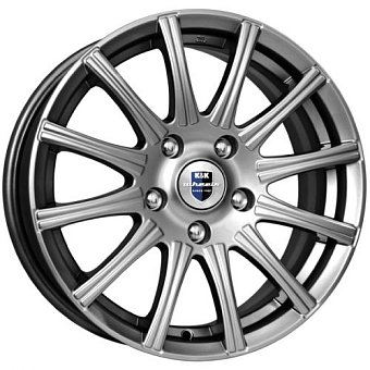 K&K Сиеста 6x15 4x100 ET45 dia 67,1 дарк платинум Россия