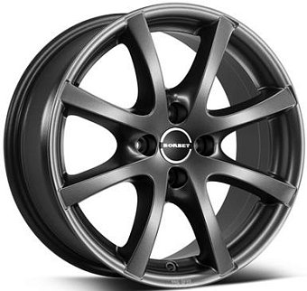 Borbet LV4 6,5x15 4x108 ET20 dia 65,1 mistral anthracite matt Borbet LV4 6,5x15 4x108 ET20 dia 65,1 mistral anthracite matt