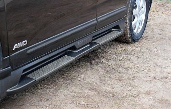 Тюнинг обвес порогов для Kia Sorento (2010-2013)