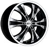 Antera 385 9.5x20 6x139.7 ET30 dia 78.1 diamond black front and lip polished