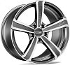 OZ Racing Montecarlo HLT 9,5x20 5x112 ET52 dia 79 matt dark graphite diamond cut