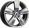 K&K Да Винчи 7,5x17 5x130 ET50 dia 71,6 дарк платинум
