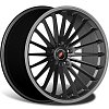 Inforged IFG36 8,5x20 5x108 ET45 dia 63,3 black machined lip