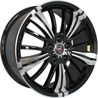 NZ SH649 8x18 5x105 ET45 dia 56,6 BKF NZ SH649 8x18 5x105 ET45 dia 56,6 BKF