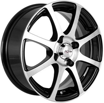 X trike X-114M 5,5x14 4x98 ET35 dia 58,5 BK/FP Россия