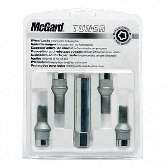 Комплект секреток McGard 27192 SU болт M12x1,5 конус 60° хром (без защитного кольца)