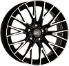 1000 Miglia MM1009 8x18 5x120 ET30 dia 72,6 gloss black polished