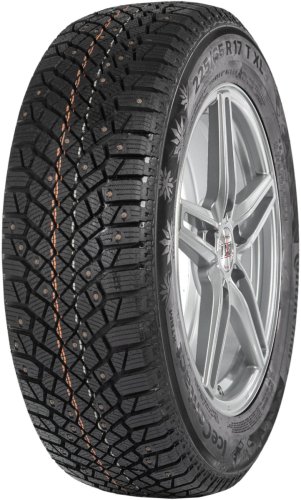 Шины Continental IceContact XTRM 255/55 R20 110T шип - 1