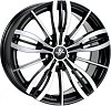 Fondmetal TPG1 7x16 5x114,3 ET45 dia 75 black polished