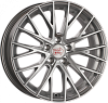 1000 Miglia MM1009 8x17 5x112 ET35 dia 66,6 silver high gloss