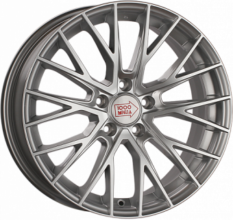 1000 Miglia MM1009 8x17 5x112 ET35 dia 66,6 silver high gloss