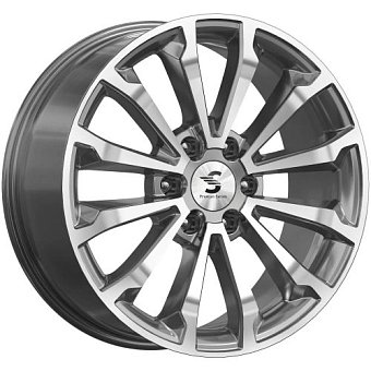 K&K Premium Series КР006 Pajero Sport 8,5x20 6x139,7 ET33 dia 67,1 diamond gloss graphite