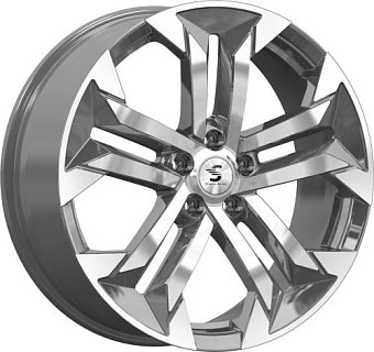 K&K Premium Series КР015 (19_Haval F7/F7x) 7,5x19 5x114,3 ET40 dia 64,1 diamond gloss graphite