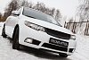 Решетка радиатора спорт с сеткой металлик (3 мм.) для Kia Cerato Forte (2008-2013)