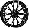 MAK Mark 7.5x17 5x112 ET24 dia 66.6 black mirror