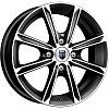 K&K Флэш 5x13 4x100 ET35 dia 67.1 алмаз черный Россия