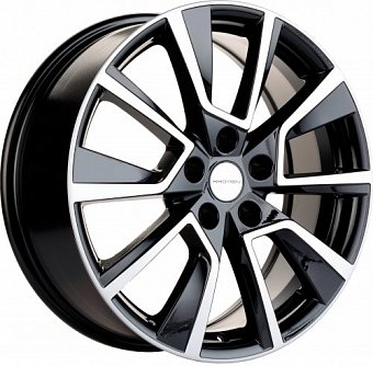 Khomen Wheels KHW1802 (Kaleos) 7x18 5x114,3 ET35 dia 66,1 black-FP Россия