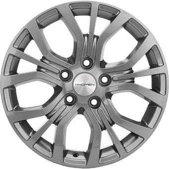 Khomen Wheels KHW1608 (Changan CS35) 6,5x16 5x110 ET46 dia 63,3 gray Khomen Wheels KHW1608 (Changan CS35) 6,5x16 5x110 ET46 dia 63,3 gray