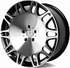 CMST DS340X 10x22 5x130 ET35 dia 84.1 черный + полированные спицы
