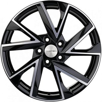 Khomen Wheels KHW1714 (Changan CS35/CS35 Pro) 7x17 5x110 ET46 dia 63,3 black-FP