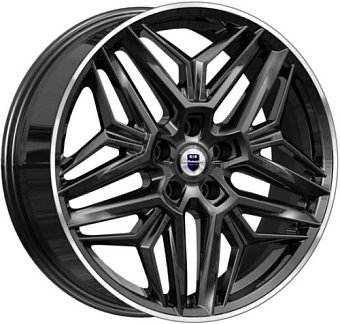K&K Колумб 7x19 5x108 ET36 dia 65,1 алмаз черный