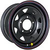 Offroad wheels ВАЗ НИВА 7x15 5x139,7 ET25 dia 98,5 черный