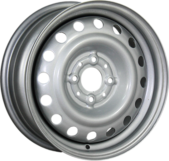 TREBL 53B35B P (16 отв) LADA 2110-2112, 1117-1119 5x14 4x98 ET35 dia 58,6 silver