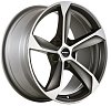 Borbet S 8x18 5x120 ET38 dia 72,6 graphite polished matt Германия