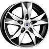 K&K Crossline 6,5x16 5x114,3 ET50 dia 67,1 алмаз черный