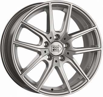 1000 Miglia MM041 7,5x17 5x114,3 ET45 dia 67,1 silver gloss