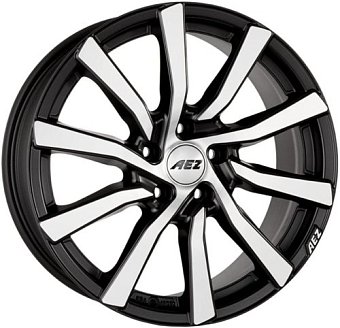AEZ Reef 8x19 5x108 ET45 dia 70,1 black polished