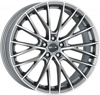 MAK Speciale-D 9,5x19 5x120 ET40 dia 72,6 graphite mirror face