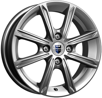 K&K Флэш 5x14 4x100 ET43 dia 60,1 дарк платинум