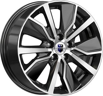 K&K Гамбит 6,5x16 5x112 ET50 dia 57,1 алмаз черный