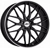 AEZ Crest dark 8x18 5x114.3 ET48 dia 71.6 anthracite matt polished lip