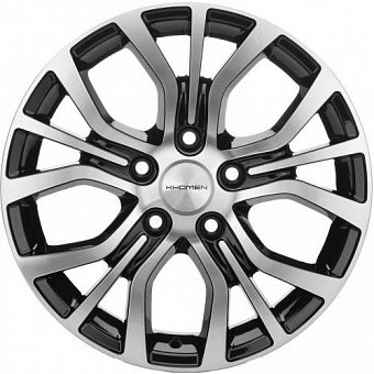 Khomen Wheels KHW1608 (Grand Vitara) 6,5x16 5x114,3 ET45 dia 60,1 black-FP Россия