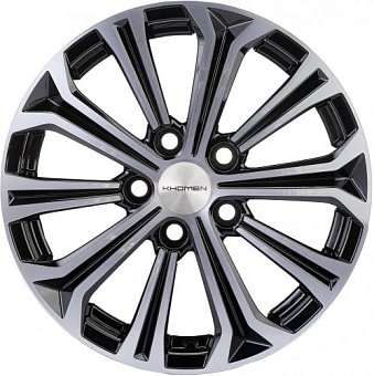 Khomen Wheels KHW1610 (Fluence/Juke) 6,5x16 5x114,3 ET47 dia 66,1 black-FP