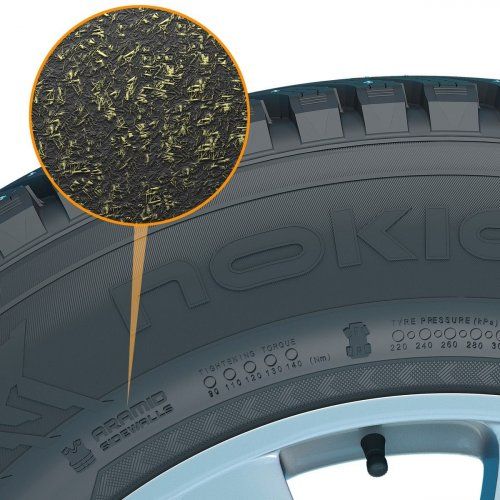 Шины Nokian Tyres Hakkapeliitta 8 SUV 245/50 R20 102T шип - 5