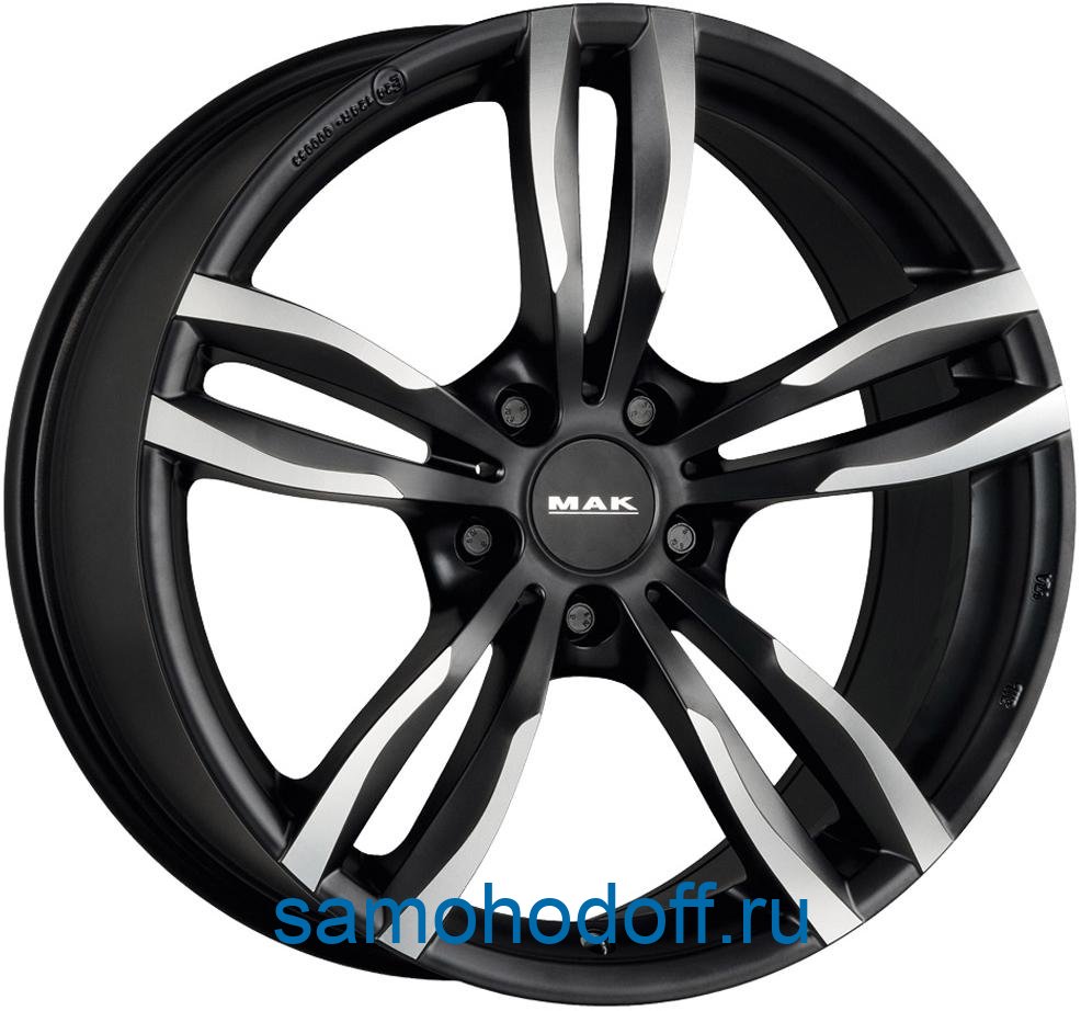 MAK Luft 8x18 5x120 ET52 dia 72,6 ice black - купить по цене 25 940 ₽ интернет-магазине samohodoff.ru